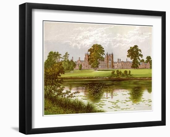 Capesthorne, Cheshire, Home of the Davenport Family, C1880-Benjamin Fawcett-Framed Giclee Print