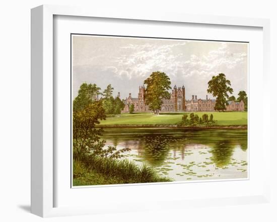 Capesthorne, Cheshire, Home of the Davenport Family, C1880-Benjamin Fawcett-Framed Giclee Print