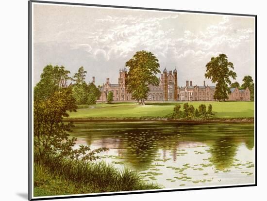 Capesthorne, Cheshire, Home of the Davenport Family, C1880-Benjamin Fawcett-Mounted Giclee Print
