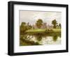 Capesthorne, Cheshire, Home of the Davenport Family, C1880-Benjamin Fawcett-Framed Giclee Print