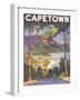 Capetown Poster, c.1930-null-Framed Giclee Print