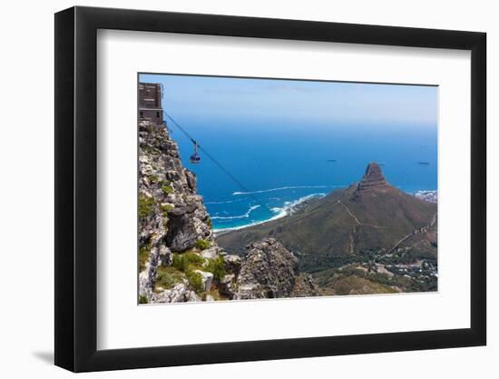 Capetown, Table Mountain, Cableway-Catharina Lux-Framed Photographic Print