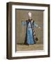 Capidgi-Bachi, Plate 15-Jean Baptiste Vanmour-Framed Giclee Print