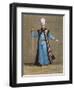 Capidgi-Bachi, Plate 15-Jean Baptiste Vanmour-Framed Giclee Print