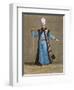 Capidgi-Bachi, Plate 15-Jean Baptiste Vanmour-Framed Premium Giclee Print