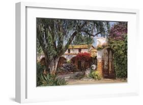 Capistrano Sunlight-George W^ Bates-Framed Giclee Print