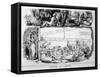 Capital and Labour, Satire on the Class System-James Doyle-Framed Stretched Canvas