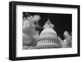 Capital Dome Washington D C B W-Steve Gadomski-Framed Photographic Print