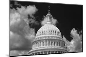 Capital Dome Washington D C B W-Steve Gadomski-Mounted Photographic Print