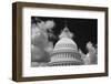 Capital Dome Washington D C B W-Steve Gadomski-Framed Premium Photographic Print