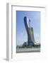Capital Gate, Sometimes Called the Leaning Tower of Abu Dhabi, United Arab Emirates, Middle East-Fraser Hall-Framed Photographic Print