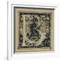 Capital Letter B, Illustration from 'The Life of Our Lord Jesus Christ'-James Tissot-Framed Giclee Print