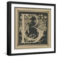 Capital Letter B, Illustration from 'The Life of Our Lord Jesus Christ'-James Tissot-Framed Giclee Print