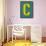 Capital Letter C on Wall.-Sabine Jacobs-Framed Stretched Canvas displayed on a wall