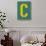 Capital Letter C on Wall.-Sabine Jacobs-Stretched Canvas displayed on a wall