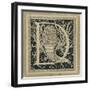 Capital Letter D, Illustration from 'The Life of Our Lord Jesus Christ'-James Tissot-Framed Giclee Print