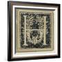 Capital Letter H, Illustration from 'The Life of Our Lord Jesus Christ'-James Tissot-Framed Giclee Print