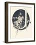 Capital Letter J Decorated with Floral Motifs., 1880 (Engraving)-Abu'l Hassan Ghaffari-Framed Giclee Print