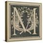 Capital Letter M, Illustration from 'The Life of Our Lord Jesus Christ'-James Tissot-Stretched Canvas