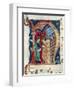 Capital Letter N Depicting the Annunciation, Miniature by Oderisi Da Gubbio-null-Framed Giclee Print