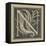 Capital Letter N, Illustration from 'The Life of Our Lord Jesus Christ'-James Tissot-Framed Stretched Canvas