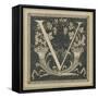 Capital Letter V, Illustration from 'The Life of Our Lord Jesus Christ'-James Tissot-Framed Stretched Canvas