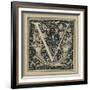 Capital Letter V, Illustration from 'The Life of Our Lord Jesus Christ'-James Tissot-Framed Giclee Print
