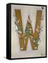 Capital Letter W, from L'Art Croquis D'Animaux, Published Paris, c.1920-Jean Saude-Framed Stretched Canvas