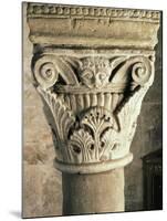 Capital of the Crypt of the San Michele Maggiore Basilica, Pavia. Italy, 11th-15th Centuries-null-Mounted Giclee Print