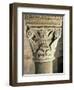 Capital of the Crypt of the San Michele Maggiore Basilica, Pavia. Italy, 11th-15th Centuries-null-Framed Giclee Print