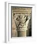 Capital of the Crypt of the San Michele Maggiore Basilica, Pavia. Italy, 11th-15th Centuries-null-Framed Giclee Print