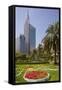 Capital Park, Abu Dhabi, United Arab Emirates, Middle East-Frank Fell-Framed Stretched Canvas