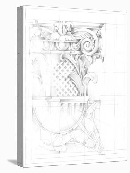 Capital Schematic I-Ethan Harper-Stretched Canvas