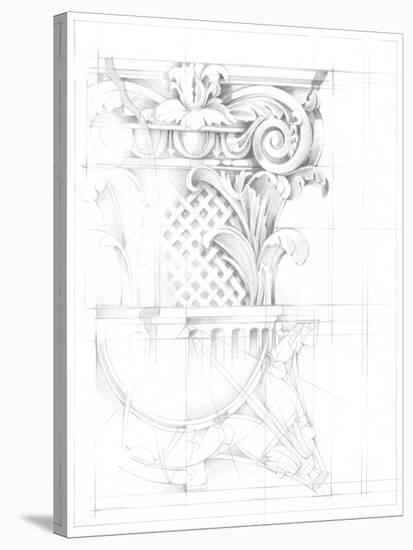 Capital Schematic I-Ethan Harper-Stretched Canvas