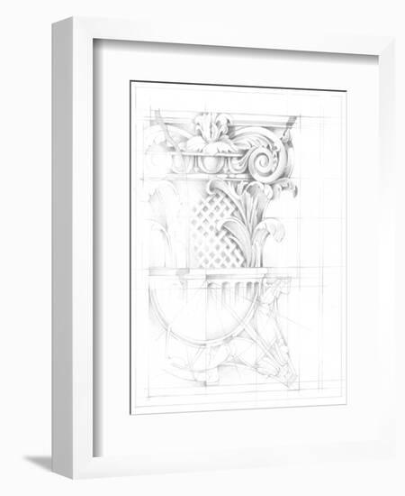 Capital Schematic I-Ethan Harper-Framed Premium Giclee Print