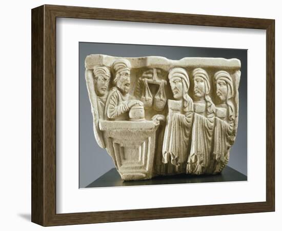 Capital Showing the Seller of Ointments-null-Framed Giclee Print