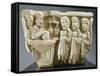 Capital Showing the Seller of Ointments-null-Framed Stretched Canvas