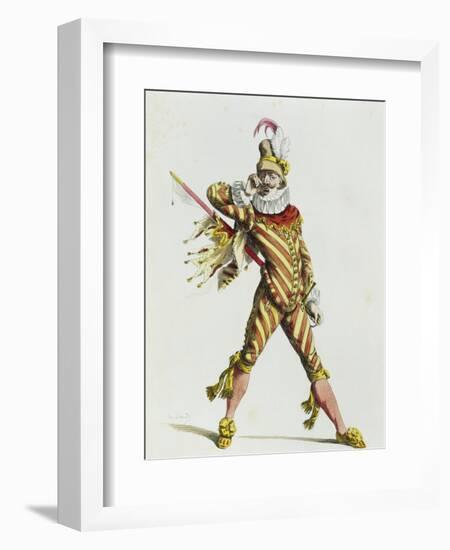 Capitan Spaventa in 1577-Maurice Sand-Framed Giclee Print