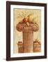 Capiteles con Frutas I-Javier Fuentes-Framed Art Print