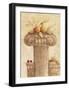 Capiteles con Frutas I-Javier Fuentes-Framed Art Print