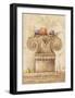 Capiteles con Frutas II-Javier Fuentes-Framed Art Print