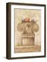 Capiteles con Frutas II-Javier Fuentes-Framed Art Print