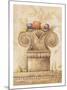 Capiteles con Frutas III-Javier Fuentes-Mounted Art Print