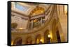 Capitol Arches above Rotunda-jrferrermn-Framed Stretched Canvas