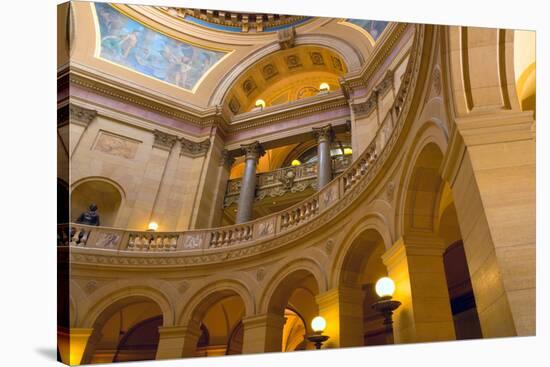 Capitol Arches above Rotunda-jrferrermn-Stretched Canvas