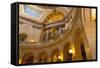 Capitol Arches above Rotunda-jrferrermn-Framed Stretched Canvas