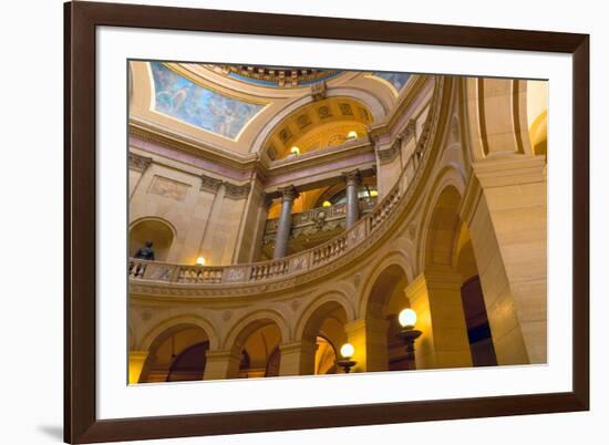 Capitol Arches above Rotunda-jrferrermn-Framed Photographic Print
