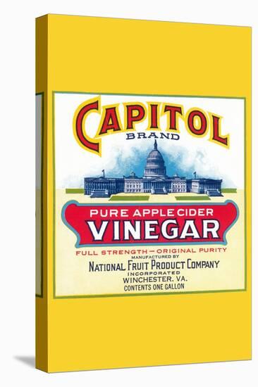 Capitol Brand Pure Apple Cider Vinegar-null-Stretched Canvas