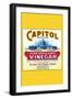 Capitol Brand Pure Apple Cider Vinegar-null-Framed Art Print