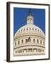 Capitol Building and Flag-Rudy Sulgan-Framed Photographic Print